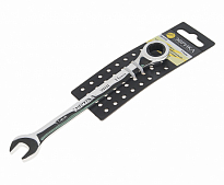 Ключ комбинированый ER-21111H трещоточный 11мм (на держателе) ЭВРИКА